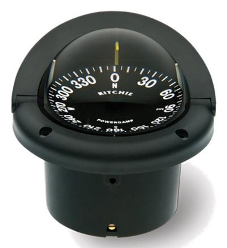 Nedfellbart sort kompass, HF742