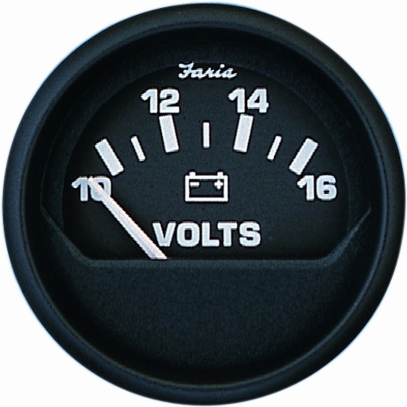 FARIA Voltmeter 10-16 Volt