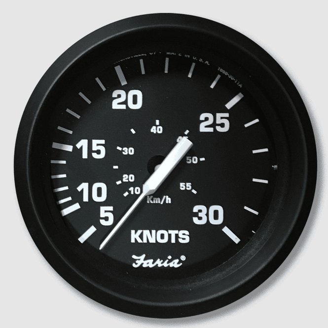 Hovedbilde FARIA Fartsm?ler 0-30 knop