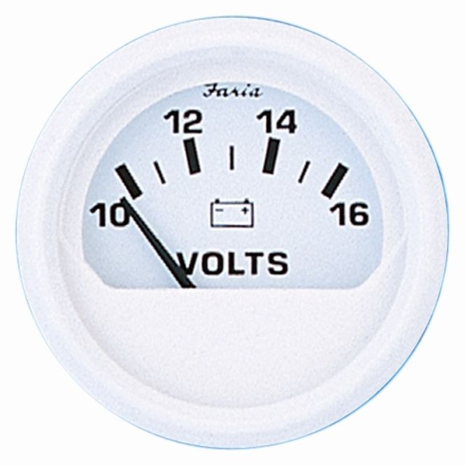 Hovedbilde FARIA Voltmeter 10-16 Volt