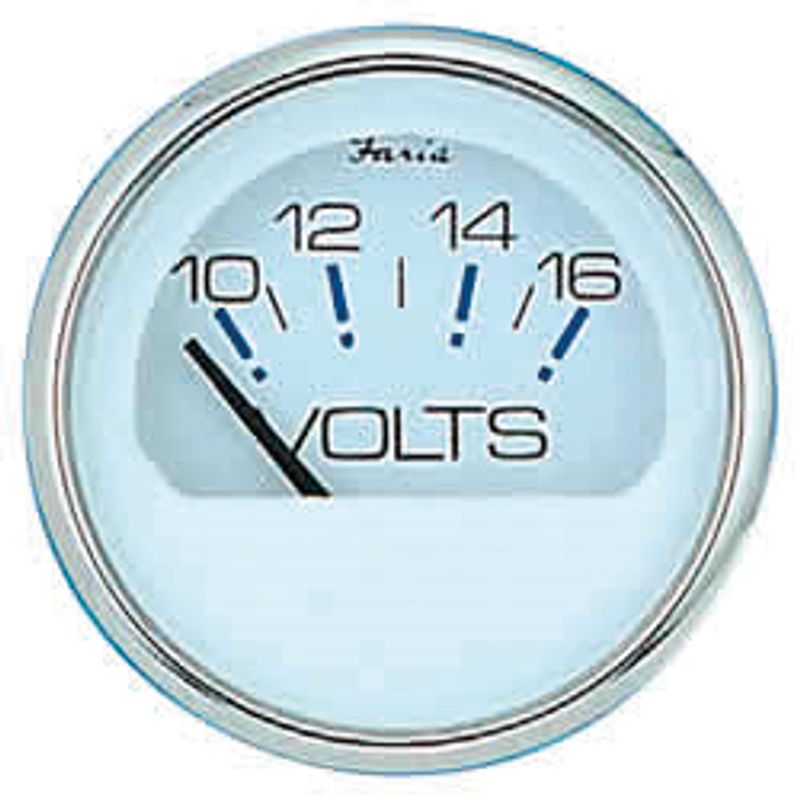 FARIA Voltmeter 10-16 Volt