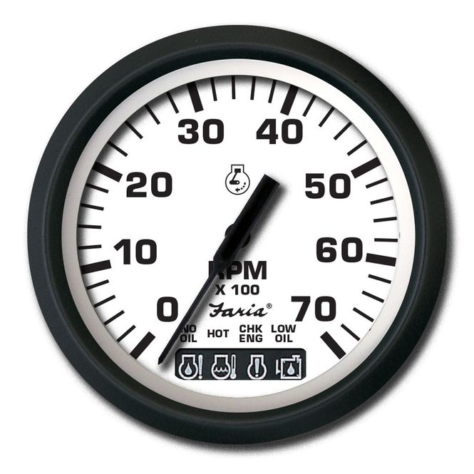 Hovedbilde FARIA Turteller m/varsel Hvit, med sort ring