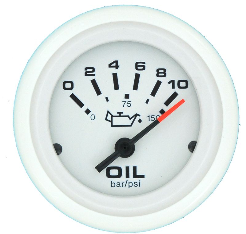 Oljetrykkm?ler, 0-10BAR/0-150PSI, US, Veethree Arctic 2