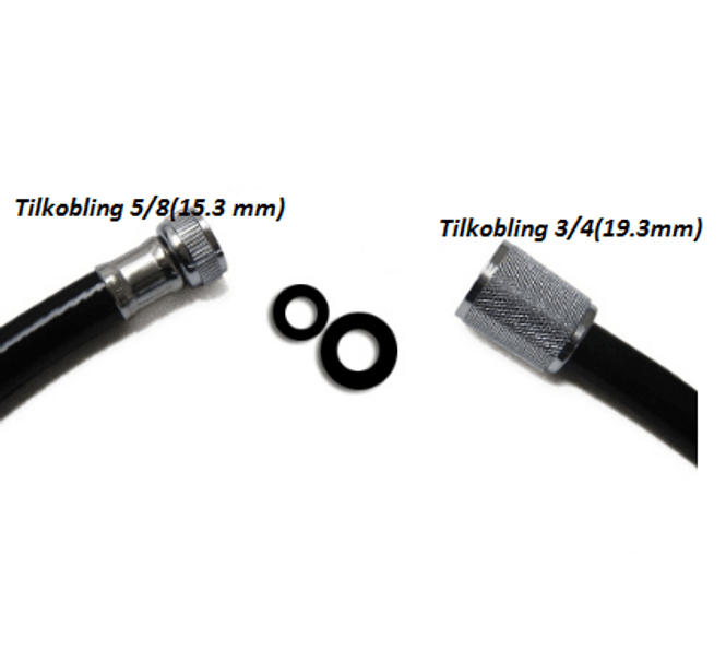 Hovedbilde Nylon sl.Sort 2 mtr TP 2038-C/4