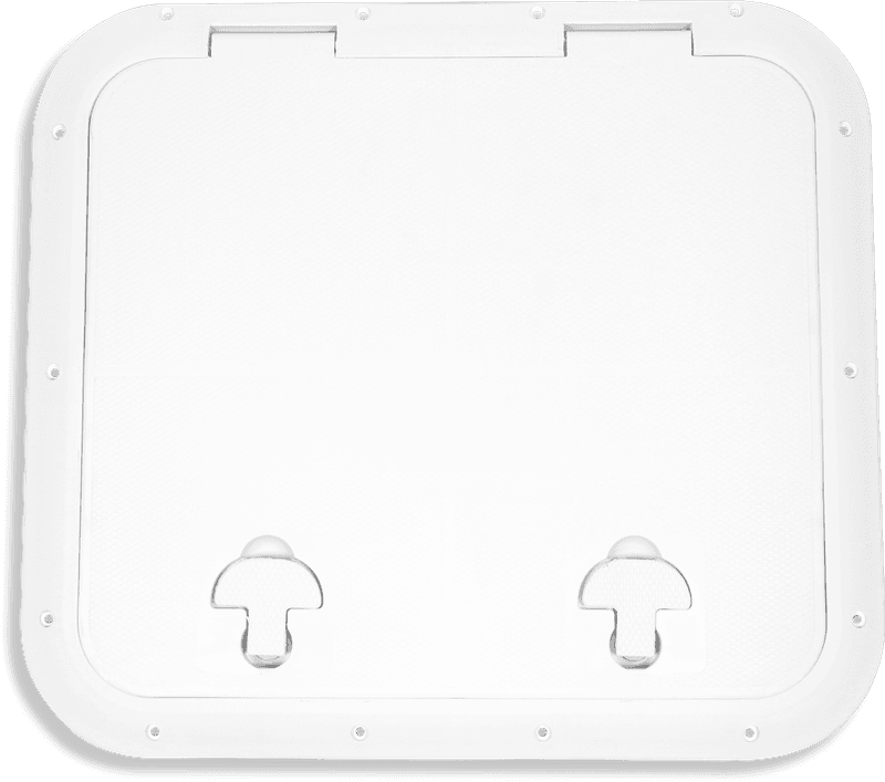 Bomar Inspeksjonsluke, Y.D: 460mm x 513mm - Hvit