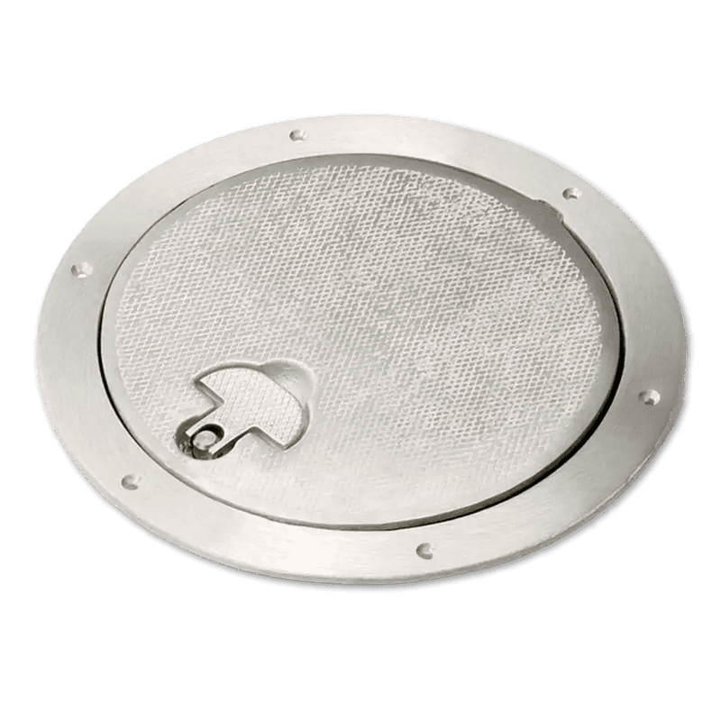 Bomar Dekkplate i aluminium, Rund - 318 mm | 12-1/2