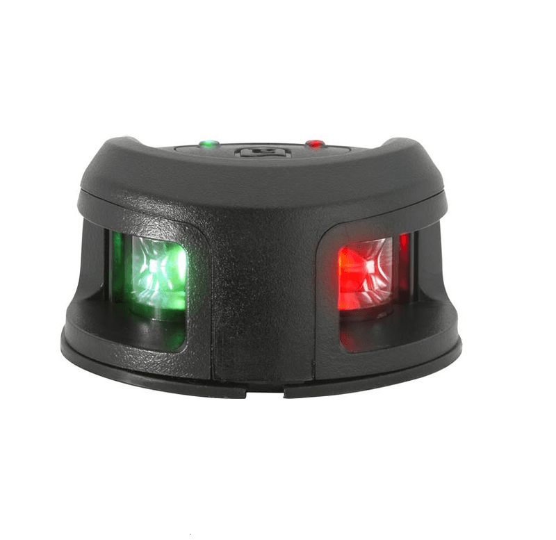 Attwood LED Kombilanterne R?d/Gr?nn, Svart, 2nm