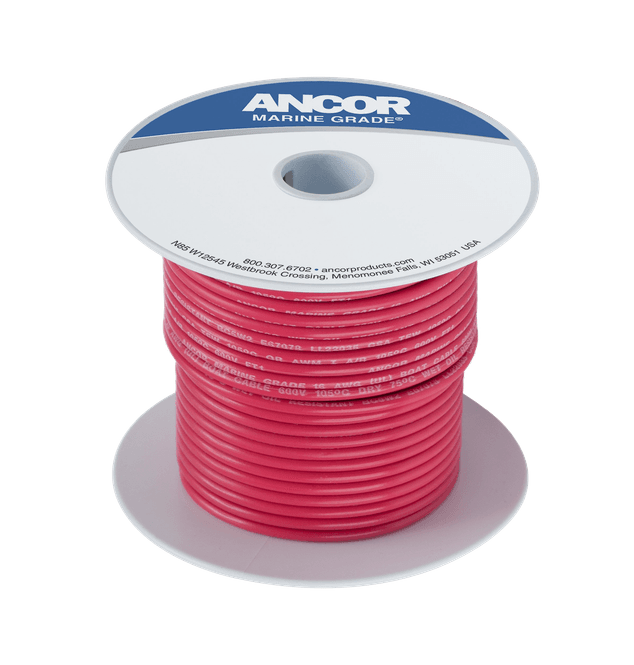 Hovedbilde Fortinnet Marine Gradert Kobberkabel p? 6mm?, R?d ...