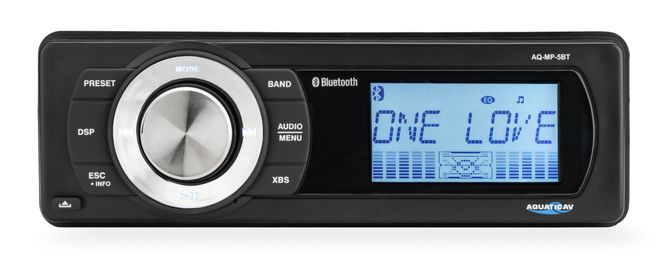 Hovedbilde Aquatic mediaspiller m/Bluetooth/Mp3/FM