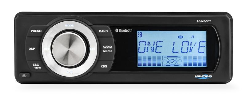 Aquatic mediaspiller m/Bluetooth/Mp3/FM