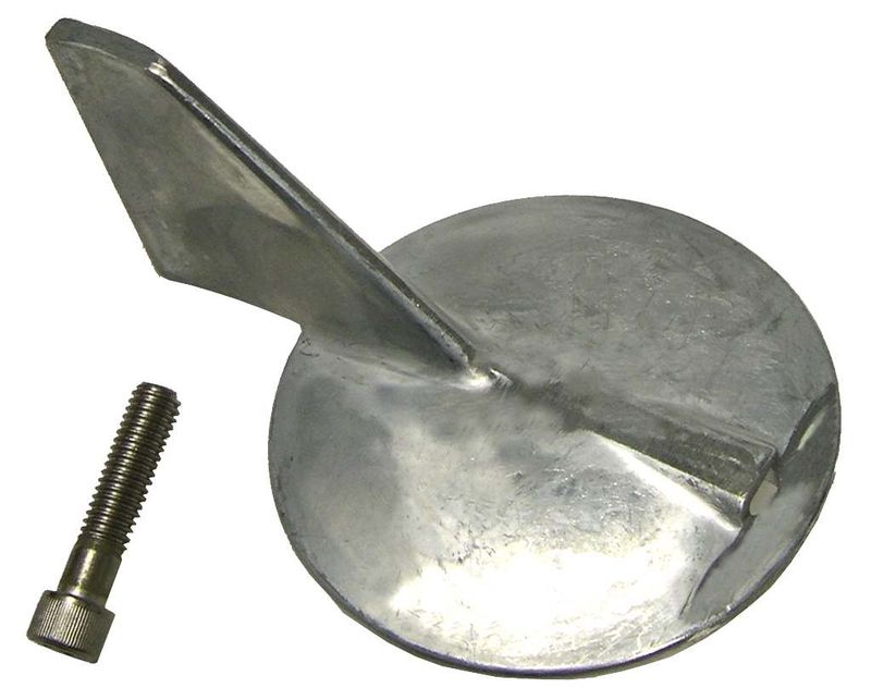 Yamaha trimfinne anode, Alu , 6K1-45371-02