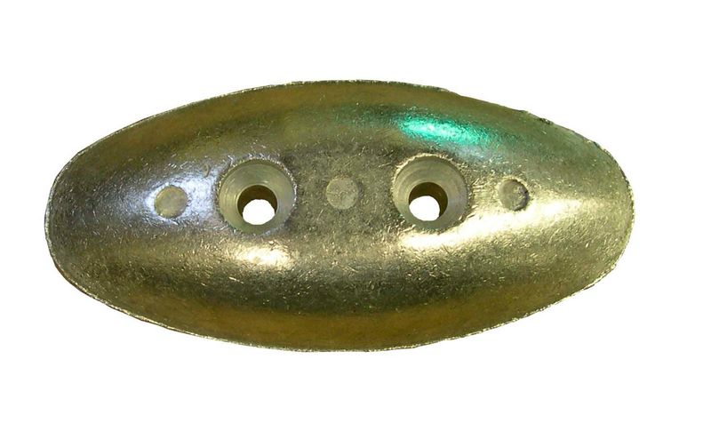 Skrog anode, 0.14 kg, m/t?ringsindikator, Alu, hm24a