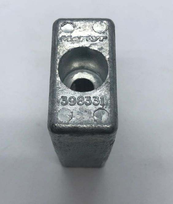 Hovedbilde OMC blokk anode, Zink 398331, CM398331Z
