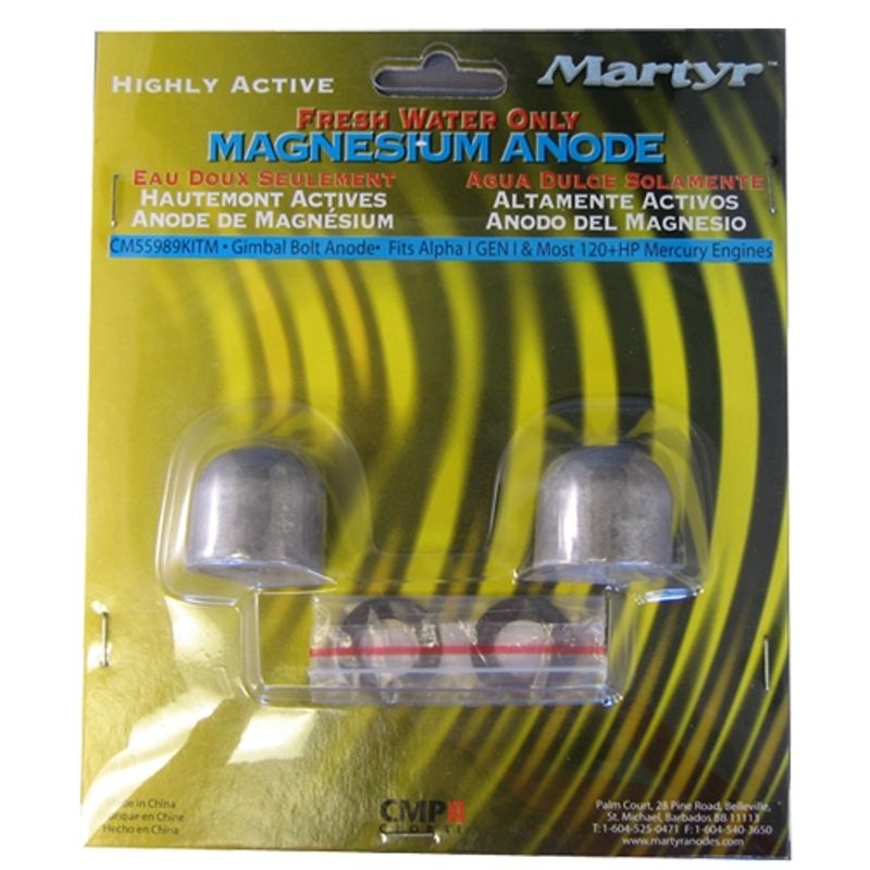 Merc gimbal housing anode, blister, Magn 55989