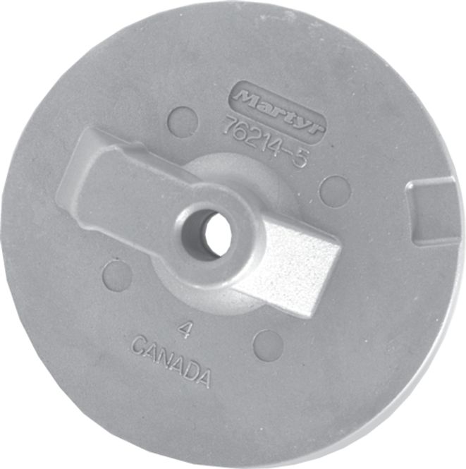 Hovedbilde Merc trimfinne anode uten bolt, Alu 762145, ...