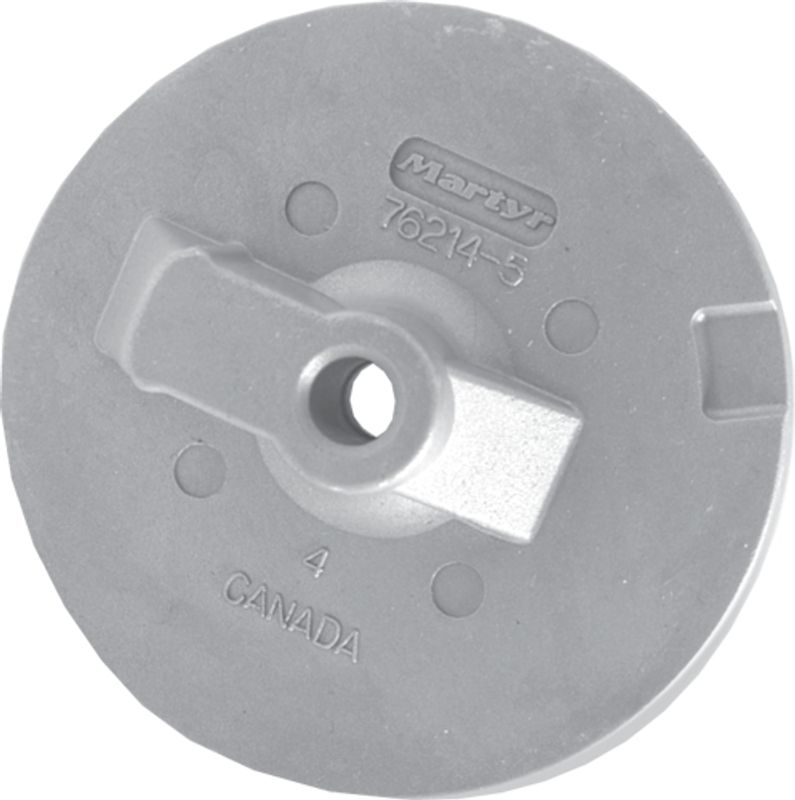Merc trimfinne anode uten bolt, Alu 762145, CM762145A