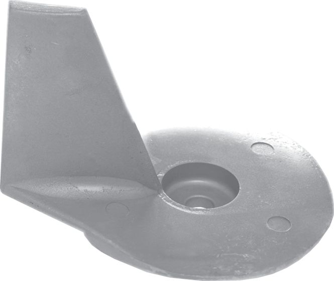 Hovedbilde Trimfinne anode 30-50 Hk uten bolt, Zink 822157, ...