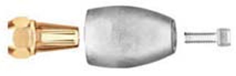 Bravo 3 (- 2003) prop anode med bolt, Mag, CMPNDMF14UNS