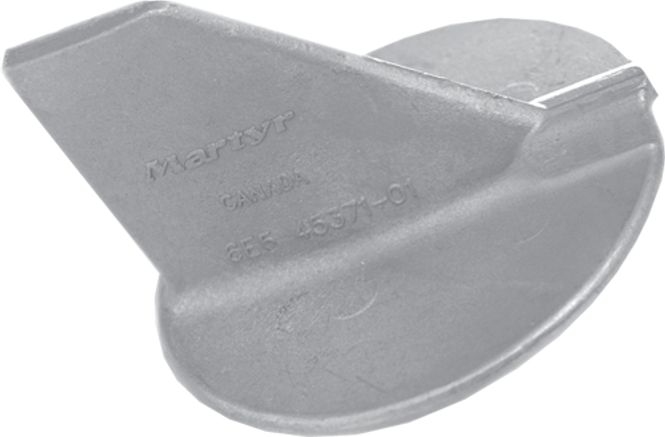 Hovedbilde Yamaha trimfinne anode 60 - F115 Hk, Zink ...