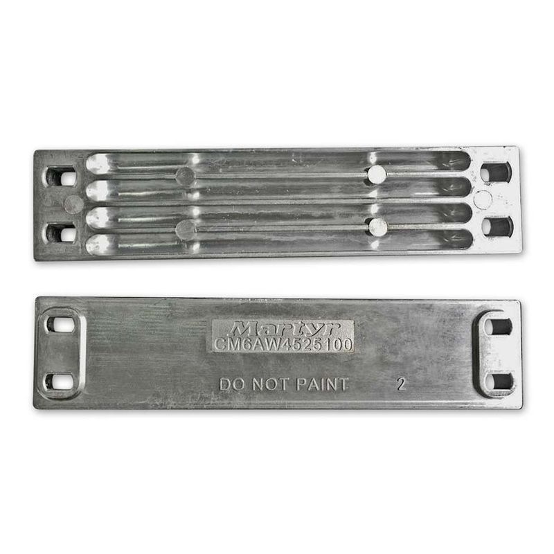 Brakettanode til Yamaha F100-350 - Aluminium