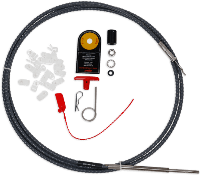 Hovedbilde Utl?serkabel til Fireboy Brannslukkere - 7.9m ...