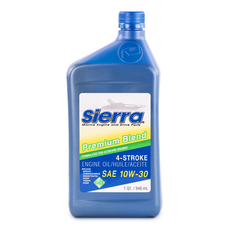 10W-30 Mineralsk Motorolje, Honda/Mercury/Yamaha - 0.95L