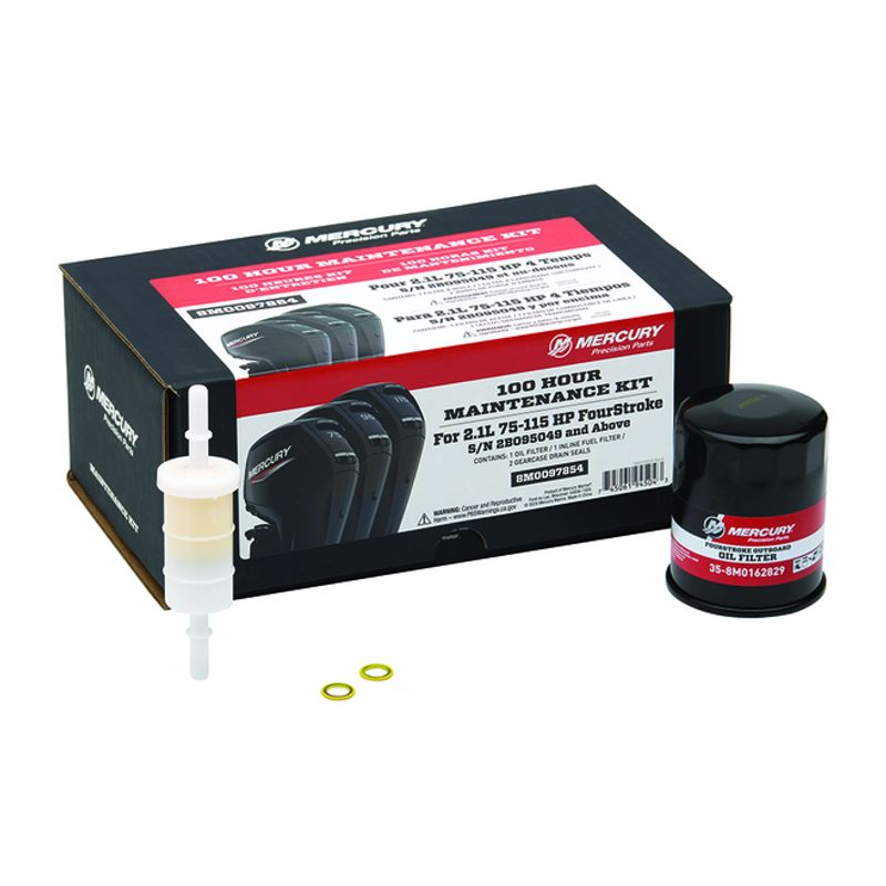 Servicesett, 100 timer, til Mercury 65-115Hk 4-syl