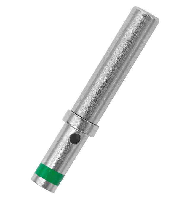 Hovedbilde DT Male Female Pin, Nickel, w/ green brand ...