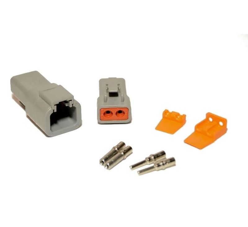 DTP Deutsch Kontaktsett - 2 kontaktpunkter og Pins